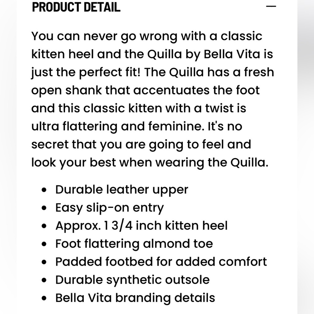 NWOB WOMEN'S BELLA VITA QUILLA KITTEN HEEL PUMPS - Picture 3 of 11